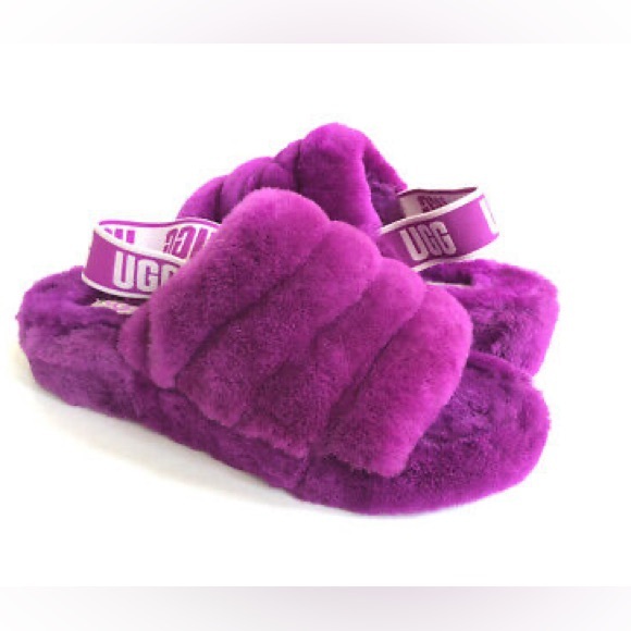 UGG Shoes - UGG Women's Fluff Yeah Slide In Berrylicious